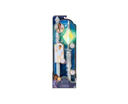 Wish- Disney Magnifico's Mystical Staff - Light and Sound Magic Toy