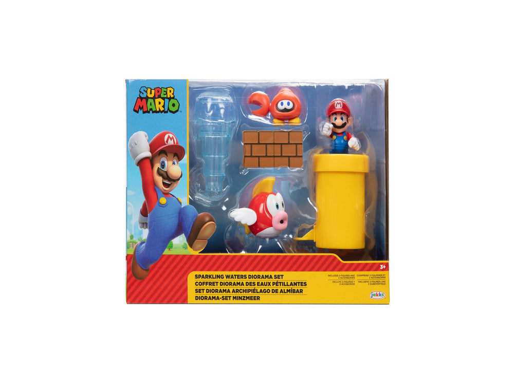 Super Mario World of Nintendo Sparkling Waters Adventure Set