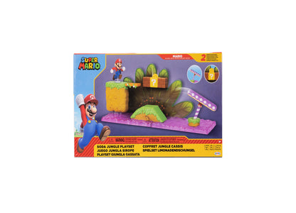 Super Mario Nintendo Soda Jungle Adventure Playset