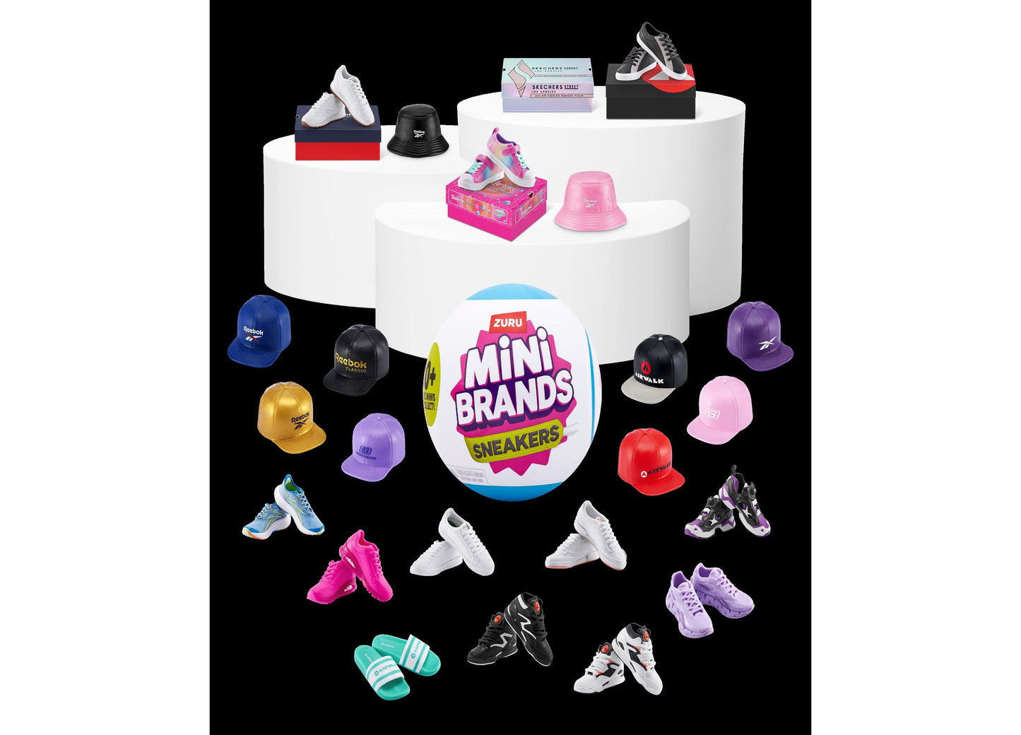 5 Surprise Zuru Mini Sneaker Brands Collector Set - Series 1