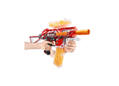 X-Shot Hyper Gel Trace Fire Blaster with 10,000 Pellets