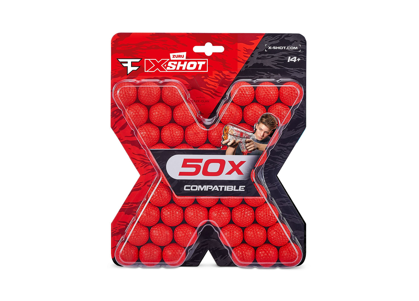 X-Shot Faze Blaster Refill Pack 50 Rounds by Zuru