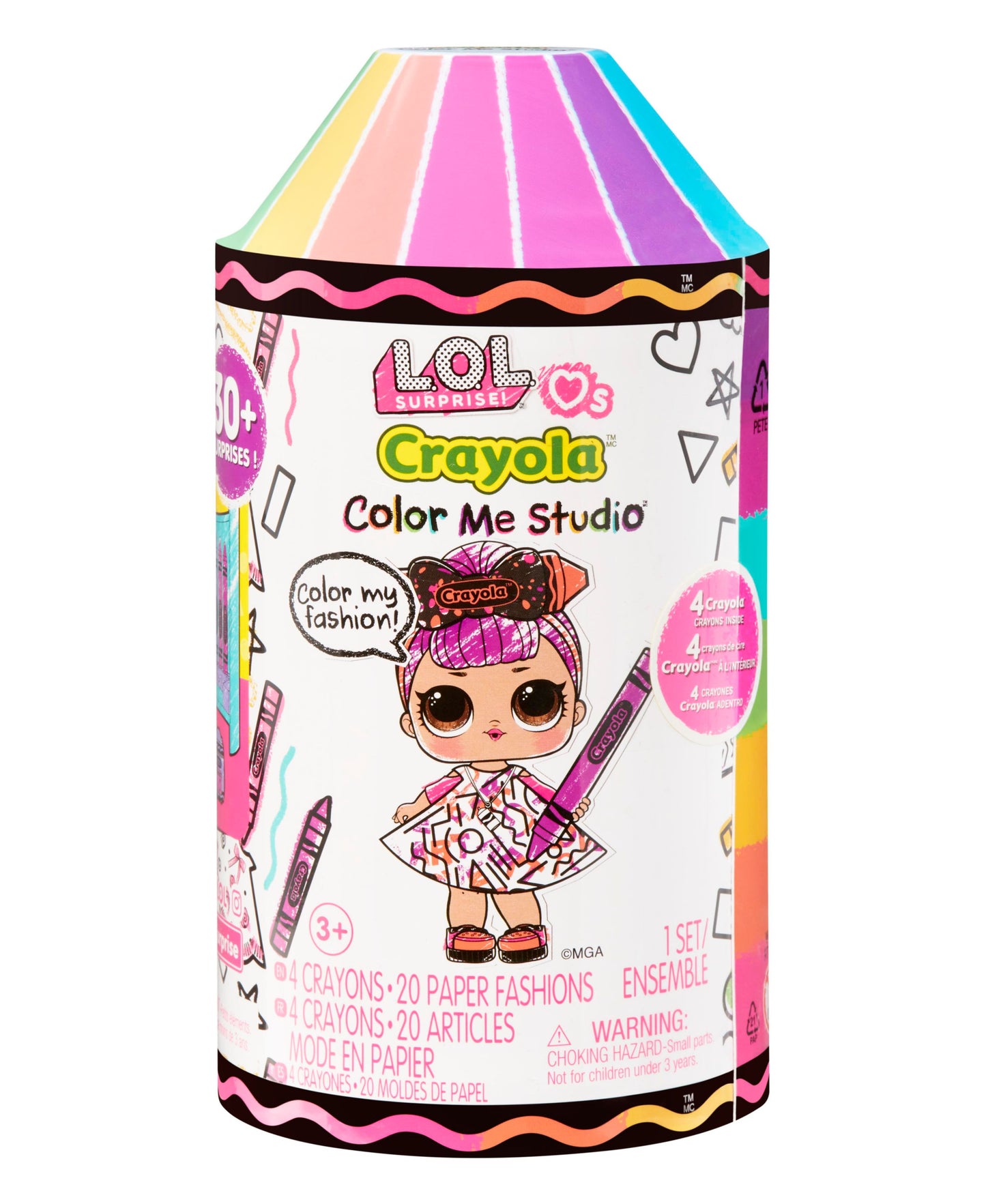 LOL Surprise! Crayola Color Me Studio Limited Edition Playset