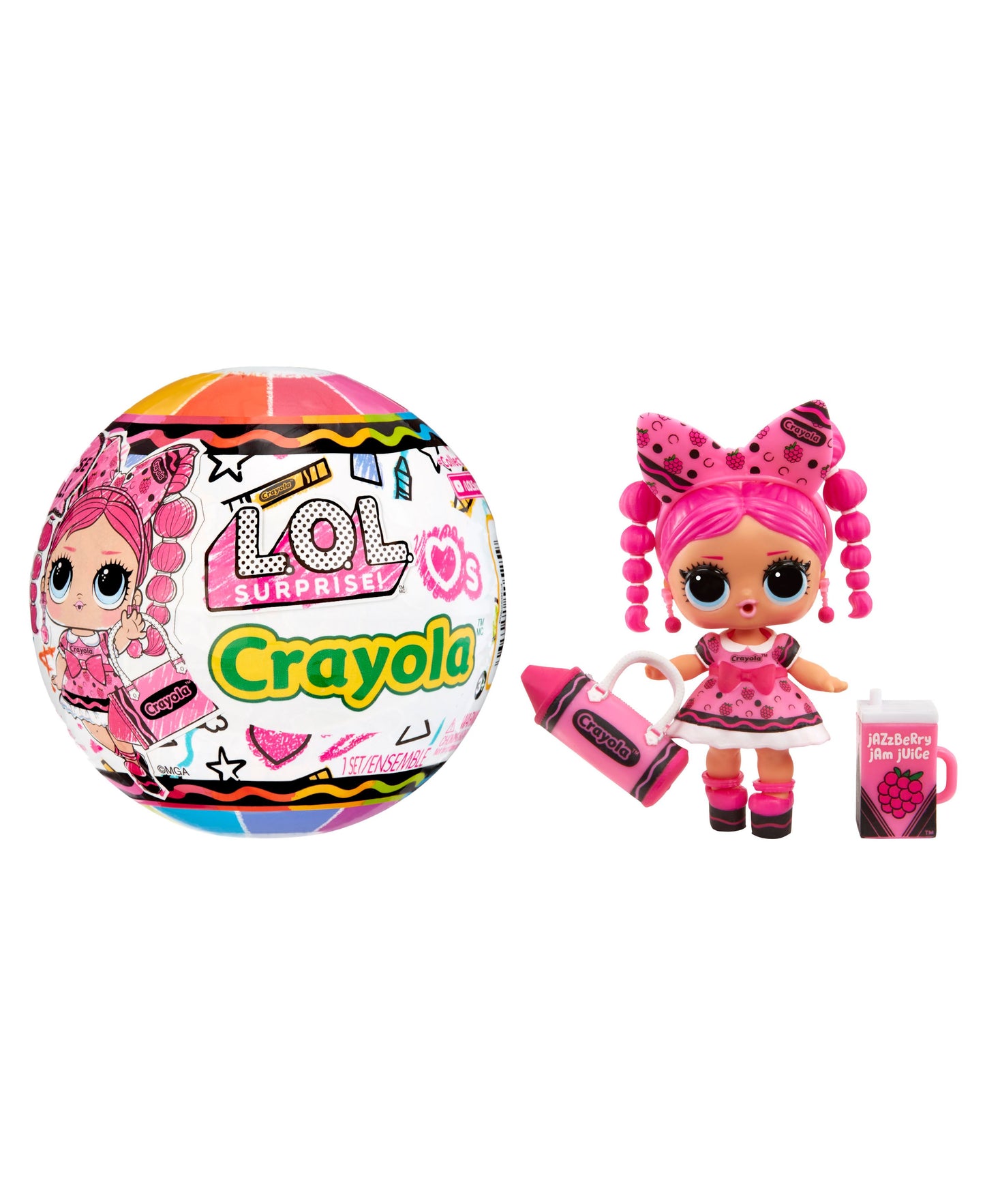 LOL Surprise! Crayola Tots - Limited Edition Collectible Doll