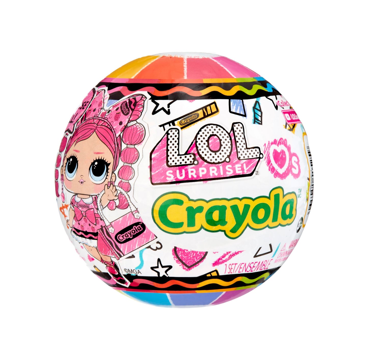 LOL Surprise! Crayola Tots - Limited Edition Collectible Doll