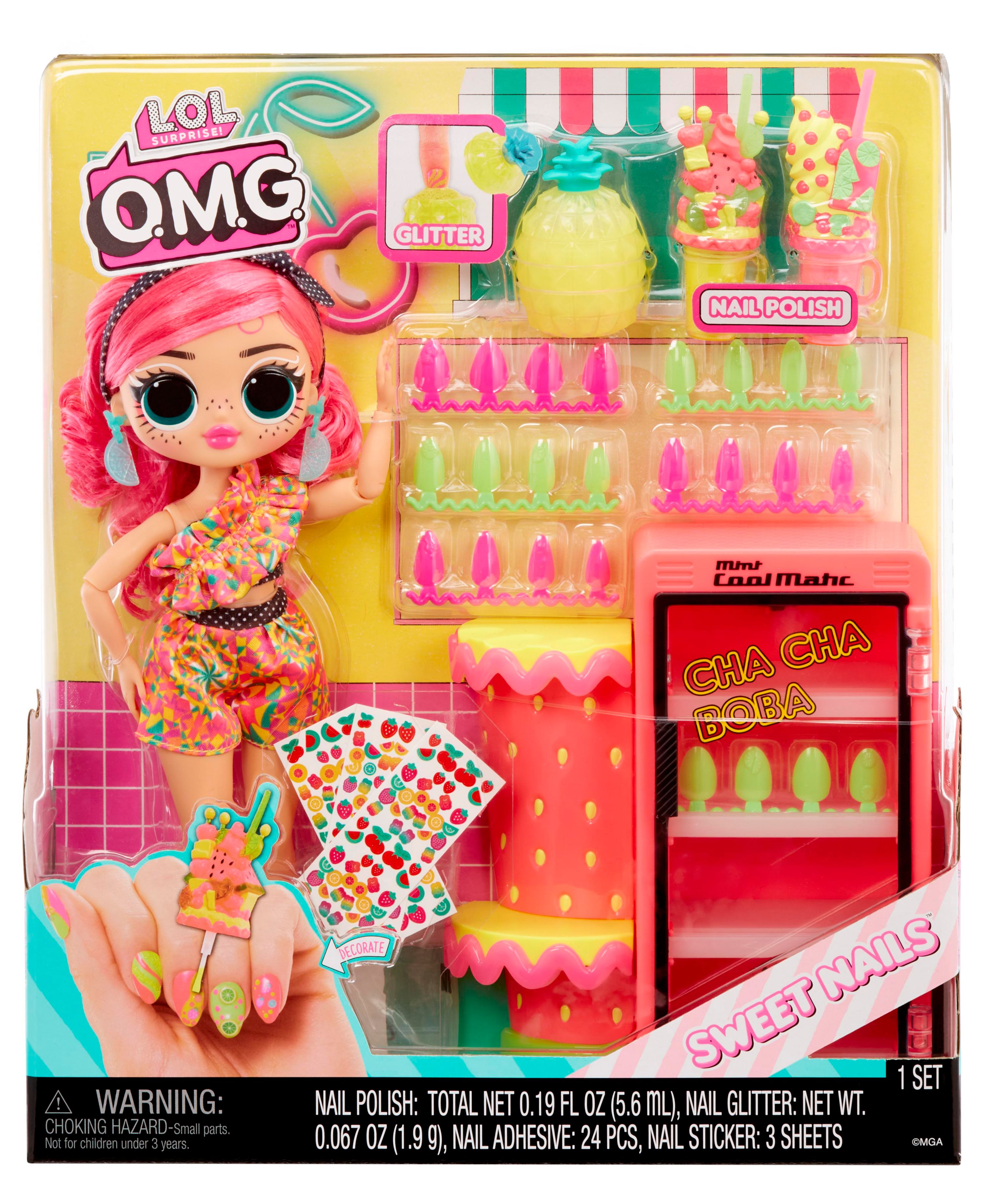 LOL Surprise OMG Sweet Nails Pinky Pops Fruit Shop Toys R Us