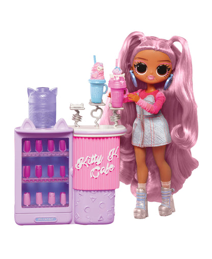 LOL Surprise! OMG Sweet Nails Kitty K Café Fashion Doll Set