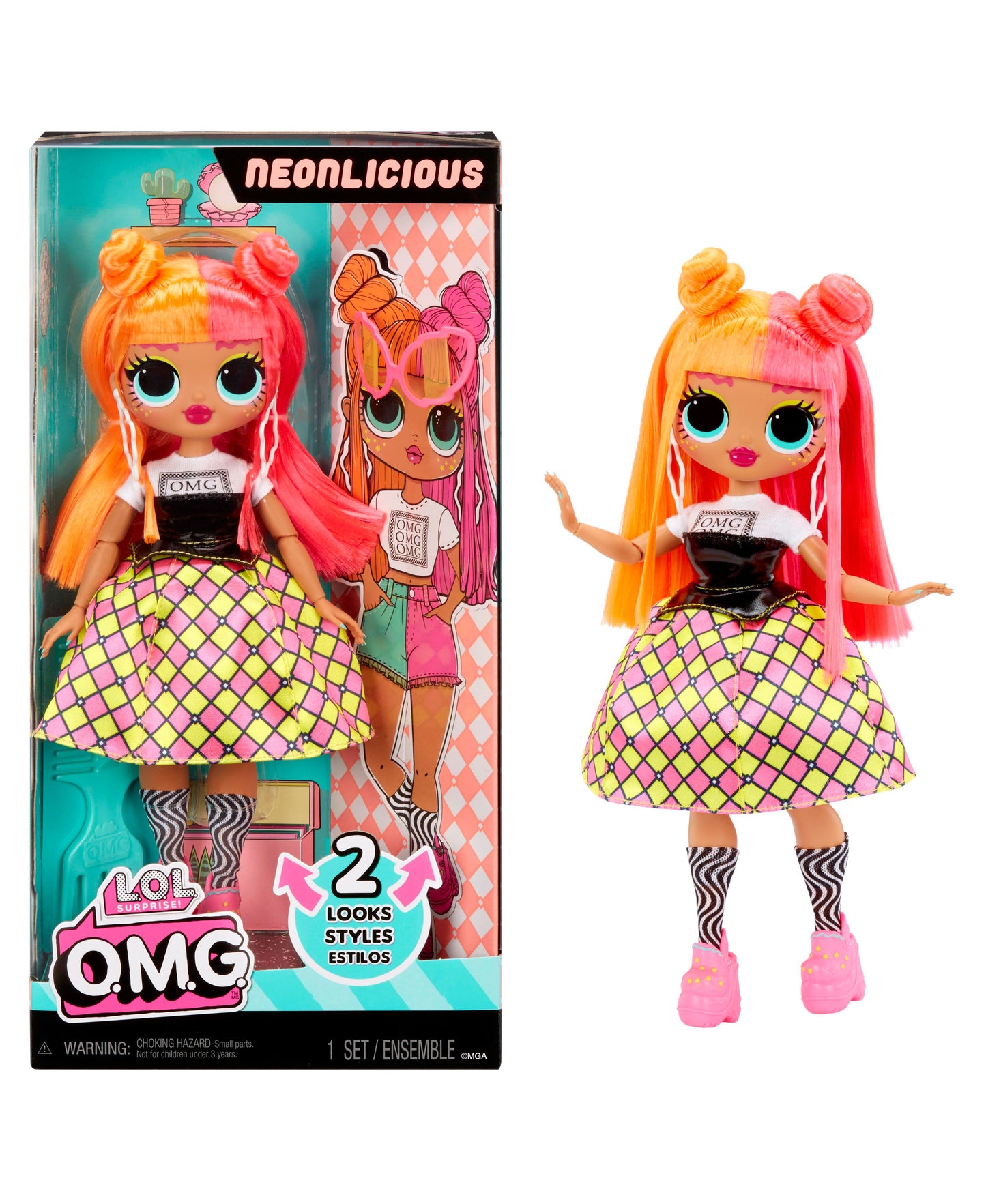 LOL Surprise! OMG Fashion Doll - Neonlicious