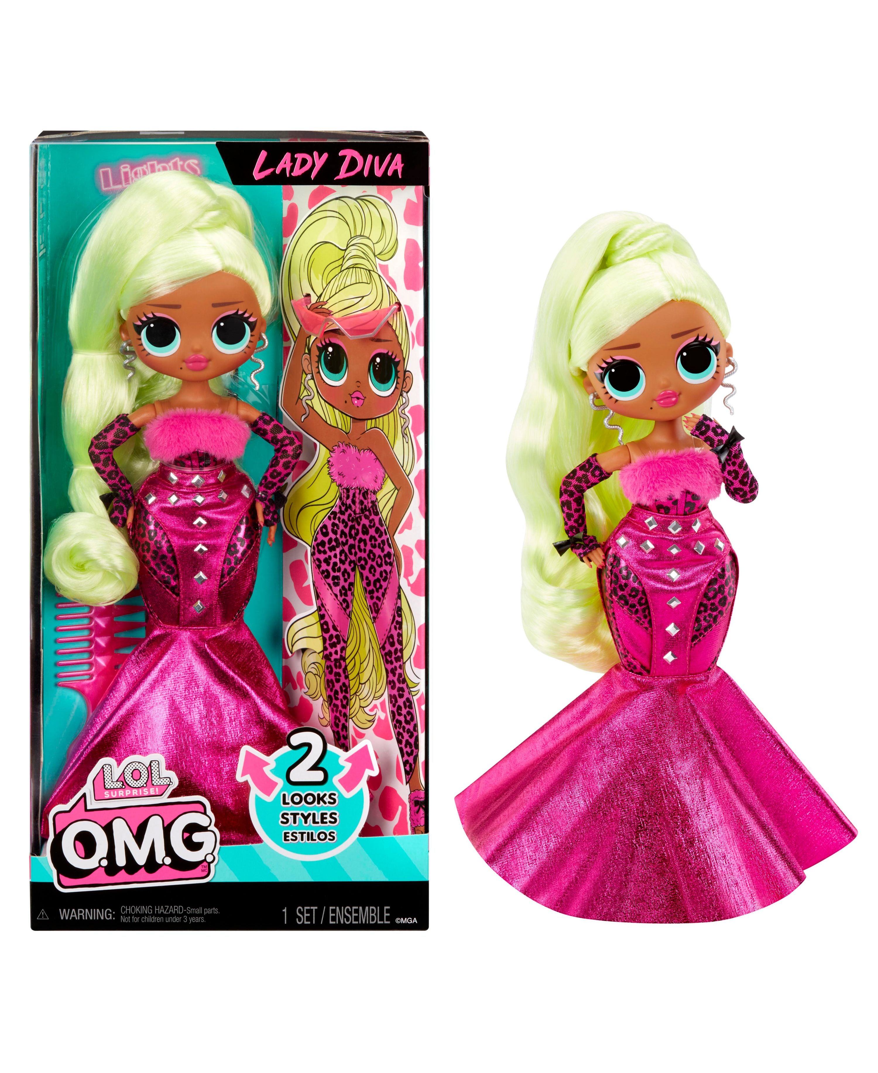 LOL Surprise OMG Fashion Doll Lady Diva Toys R Us