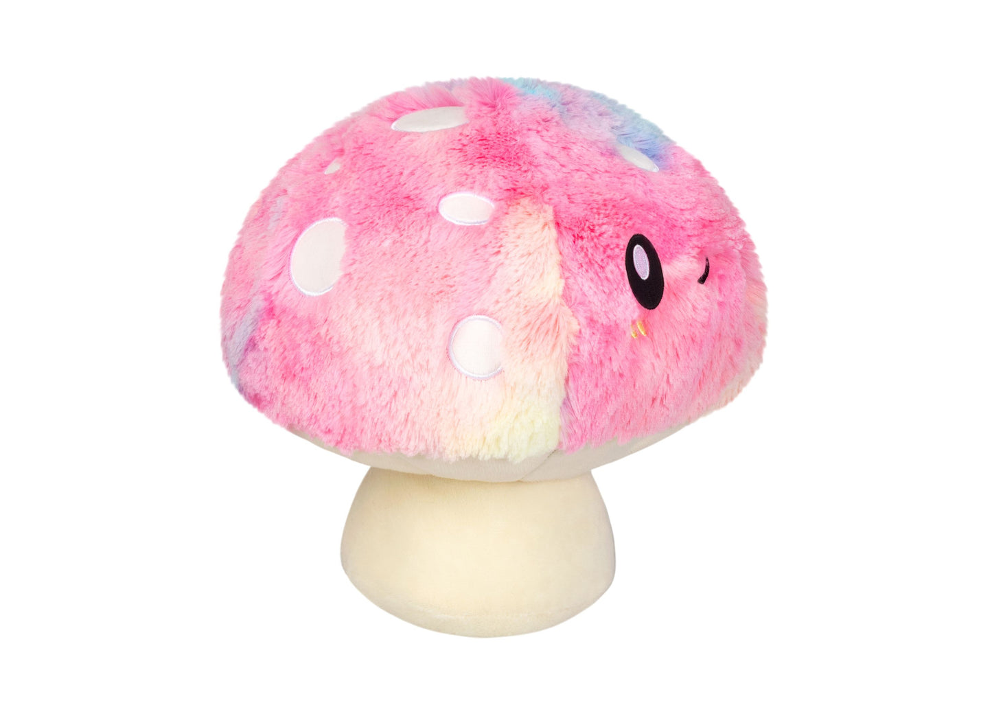 Squishable 9 Inch Tie Dye Mushroom Plush - Psychedelic Colors