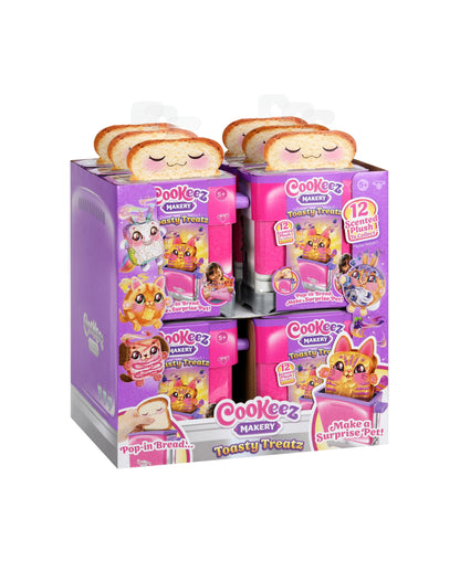 Cookeez Makery Toasty Treats Toaster Surprise Playset