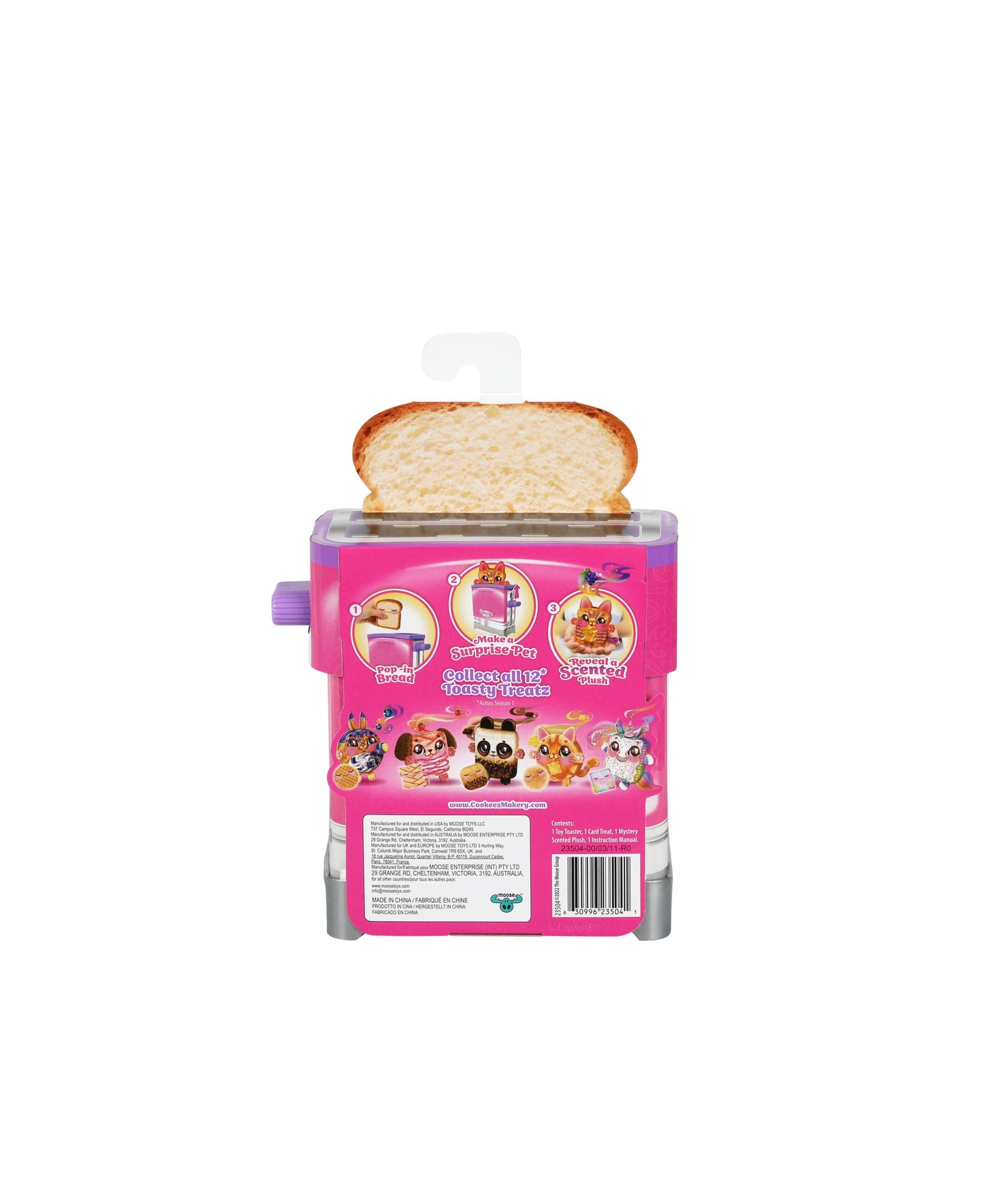 Cookeez Makery Toasty Treats Toaster Surprise Playset