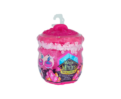 Magic Mixies Mixlings Fizz & Reveal S3 Blind Bag Cauldron Set (Colors/Styles May Vary)