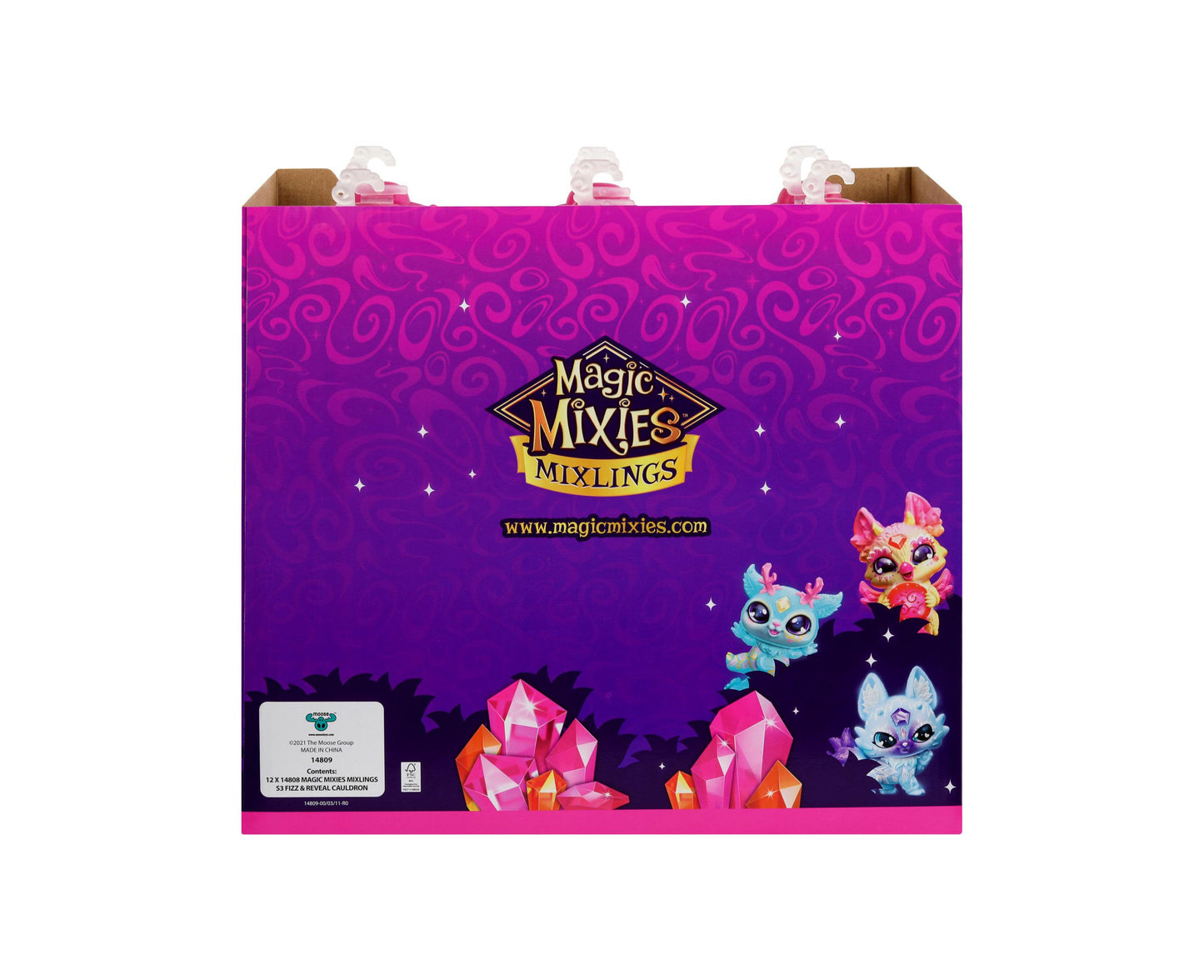 Magic Mixies Mixlings Fizz & Reveal S3 Blind Bag Cauldron Set (Colors/Styles May Vary)