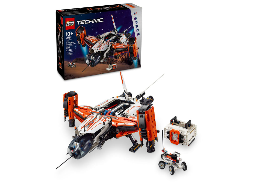 LEGO Technic VTOL Heavy Cargo Spaceship LT81 Building Toy 42181 - 1365 Pieces