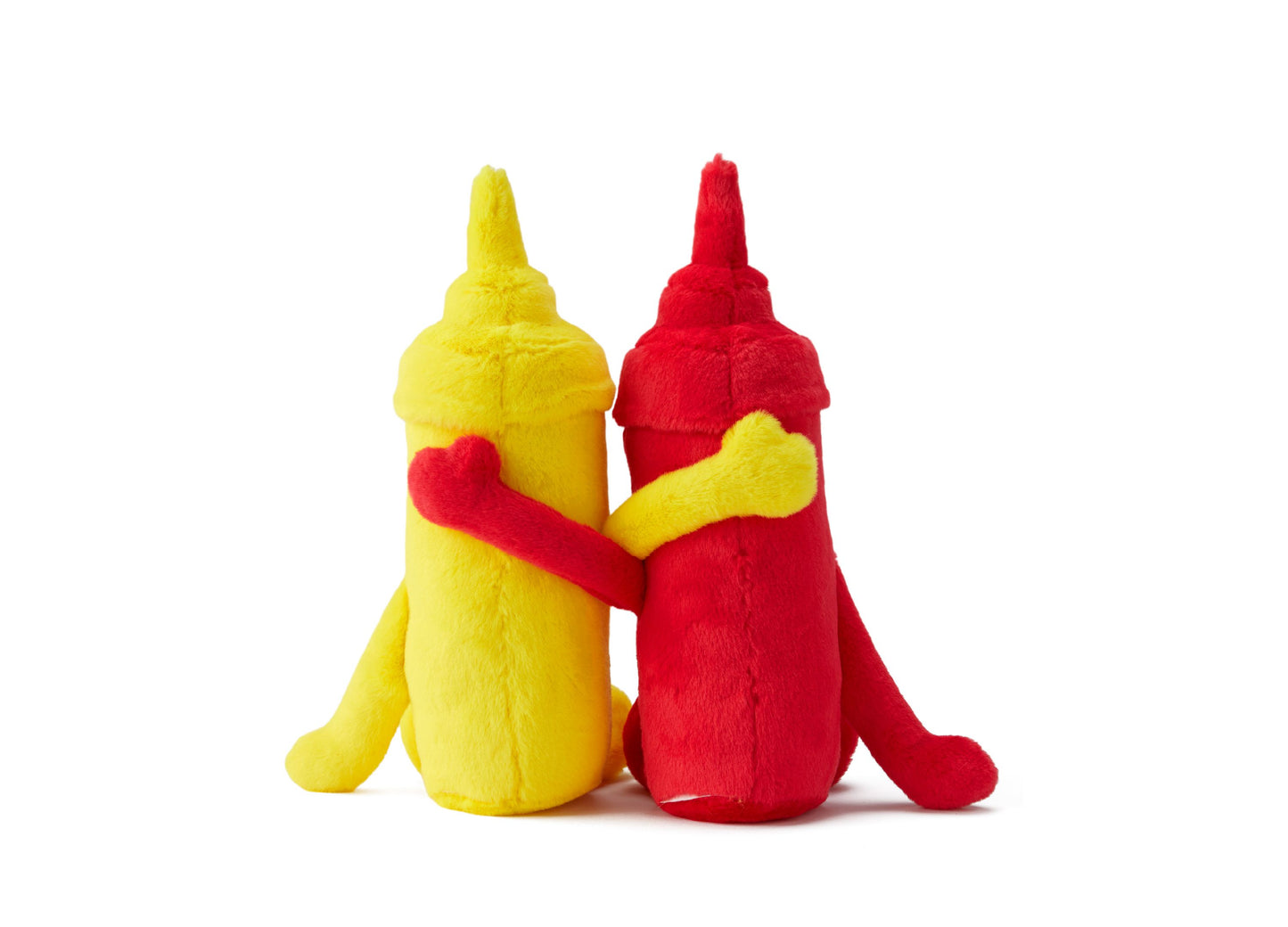 Geoffrey's Toy Box 10-Inch Plush Ketchup and Mustard Set - Cuddle Pals