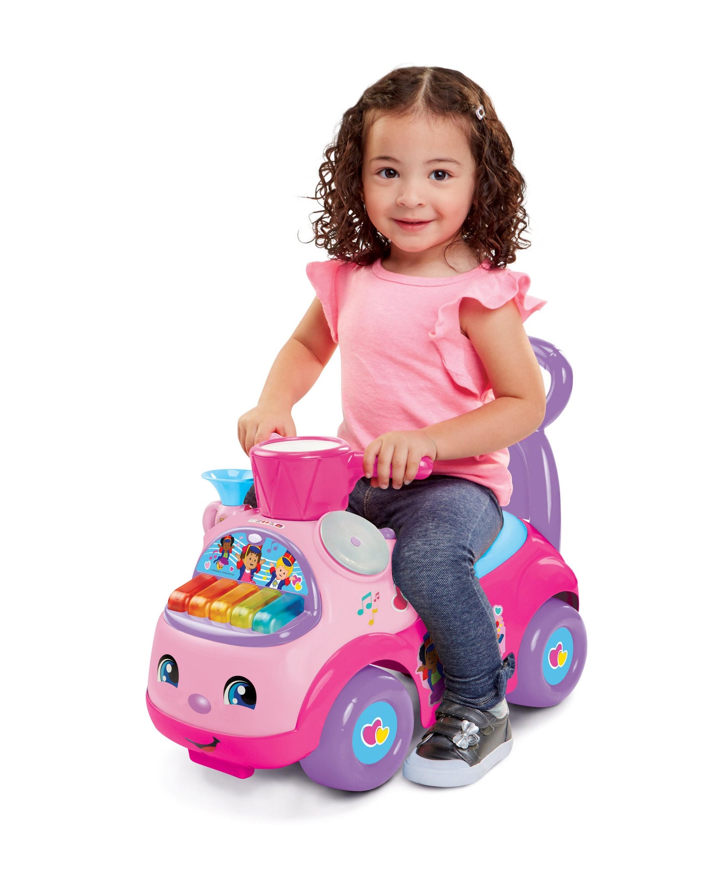 Fisher Price Little People Music Parade Ride On - Pink