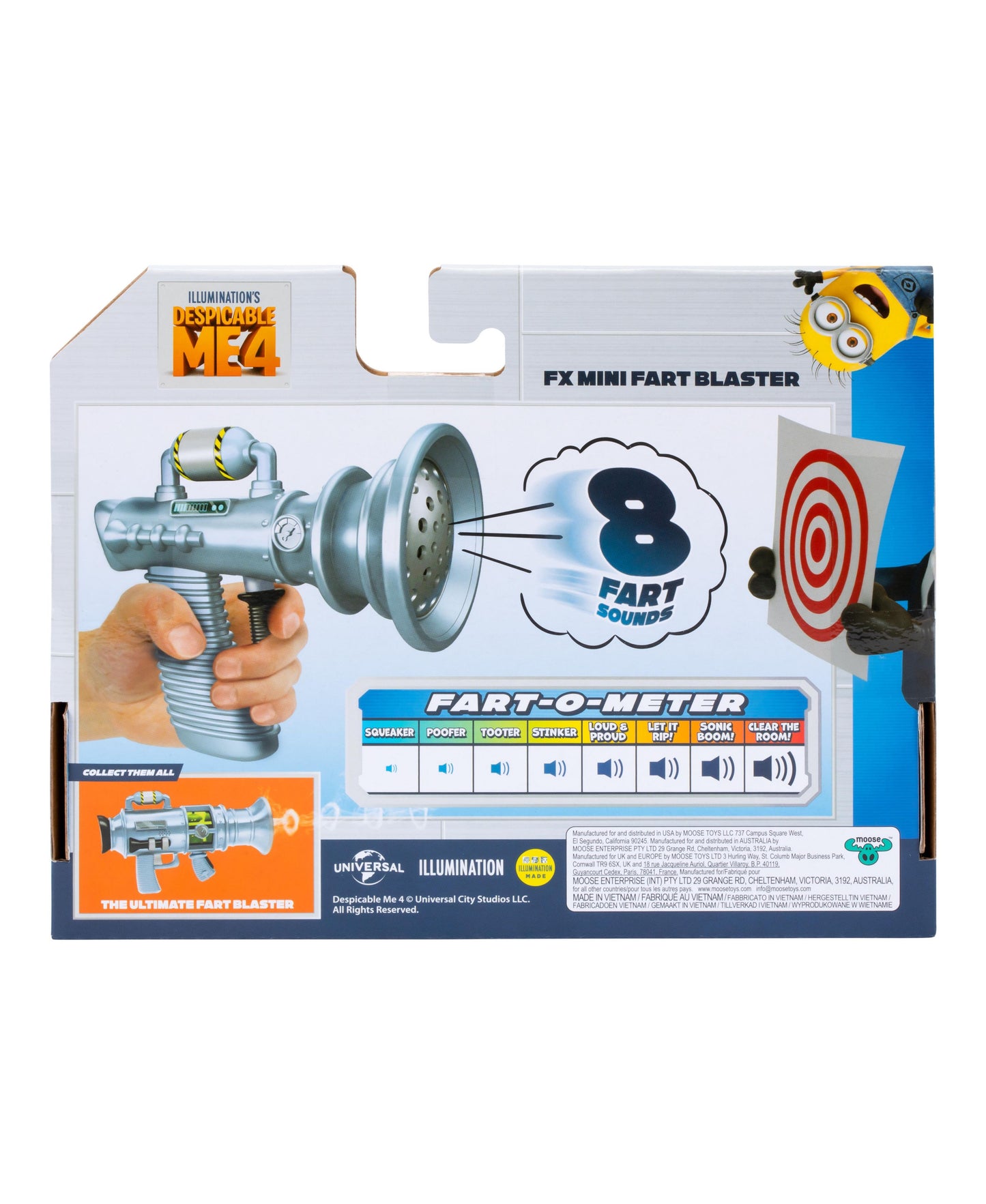 Despicable Me Mini Fart Blaster - Portable Sound Toy