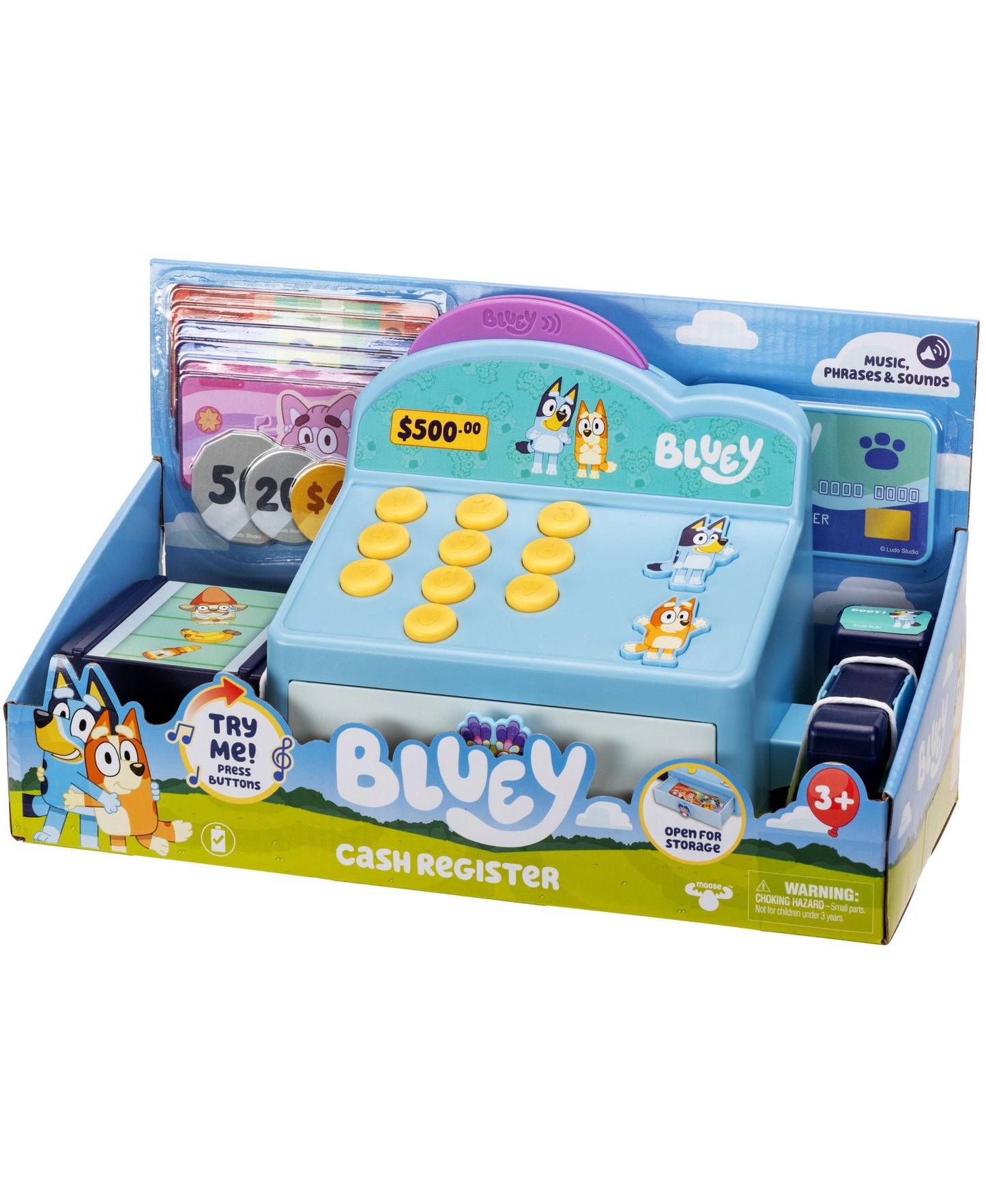 Bluey S11 Interactive Role Play Cash Register