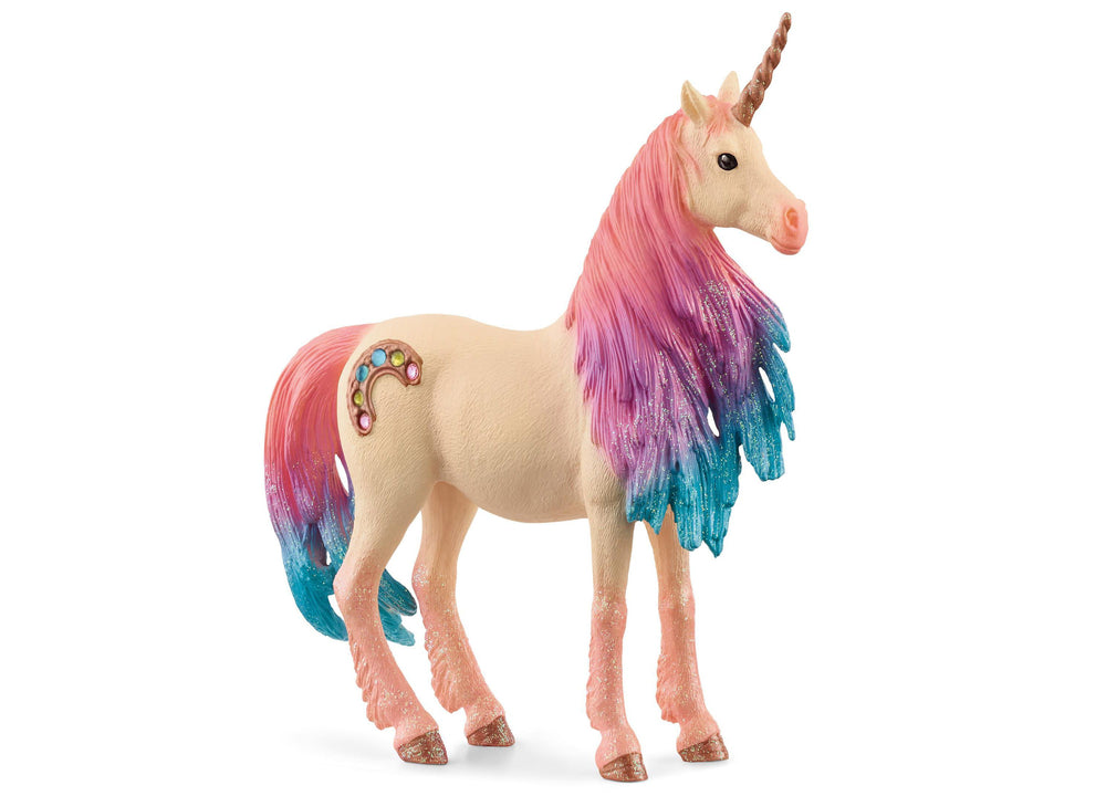 Schleich Bayala 7 inch Marshmallow Unicorn Mare - Magical Figurine