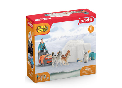 Schleich Wild Life: Antarctic Expedition 19-Piece Playset