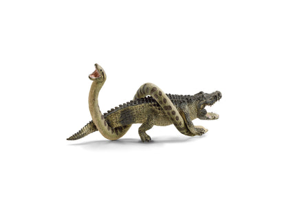 Schleich Wild Life: Danger in the Swamp 4-Piece Playset