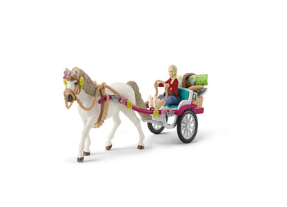 Schleich Horse Club: Big Horse Show 33-Piece Carriage Playset