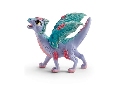 Schleich Bayala 7.1 inch Blossom Dragon Mother & Child - Magical Figurine