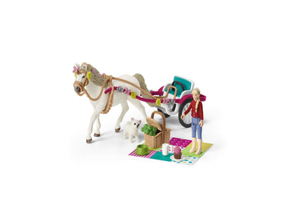 Schleich Horse Club: Big Horse Show 33-Piece Carriage Playset