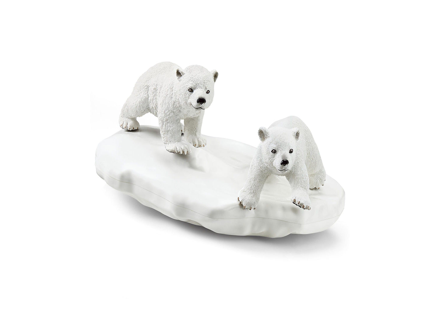 Schleich Wild Life Polar Playground 4pc Arctic Animal Figurine Set