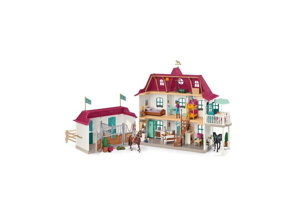 Schleich Horse Club: Lakeside Country House & Stable Playset