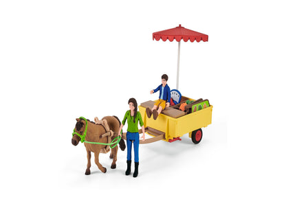 Schleich Farm World Sunny Day Mobile Farm Stand Playset