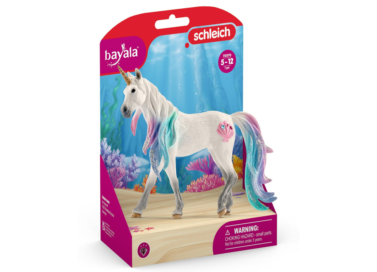 Schleich Bayala Sea Unicorn Mare - Enchanting Magical Figurine for Kids Ages 5+