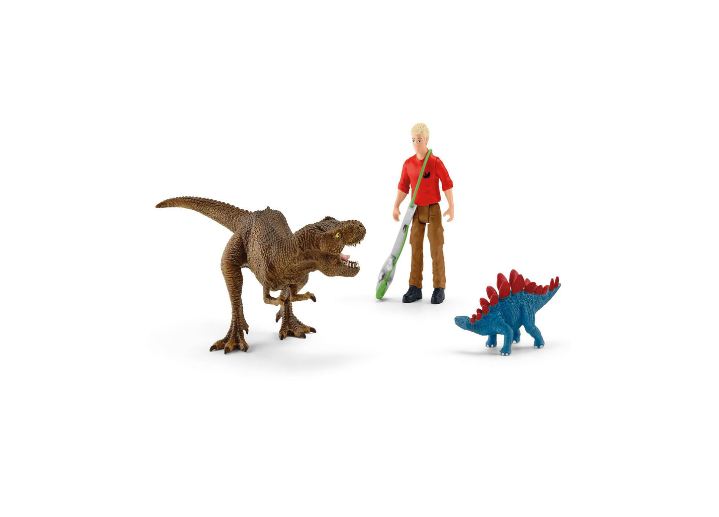 Schleich Dinosaurs: T-Rex Attack 5pc Dino Figurine Playset