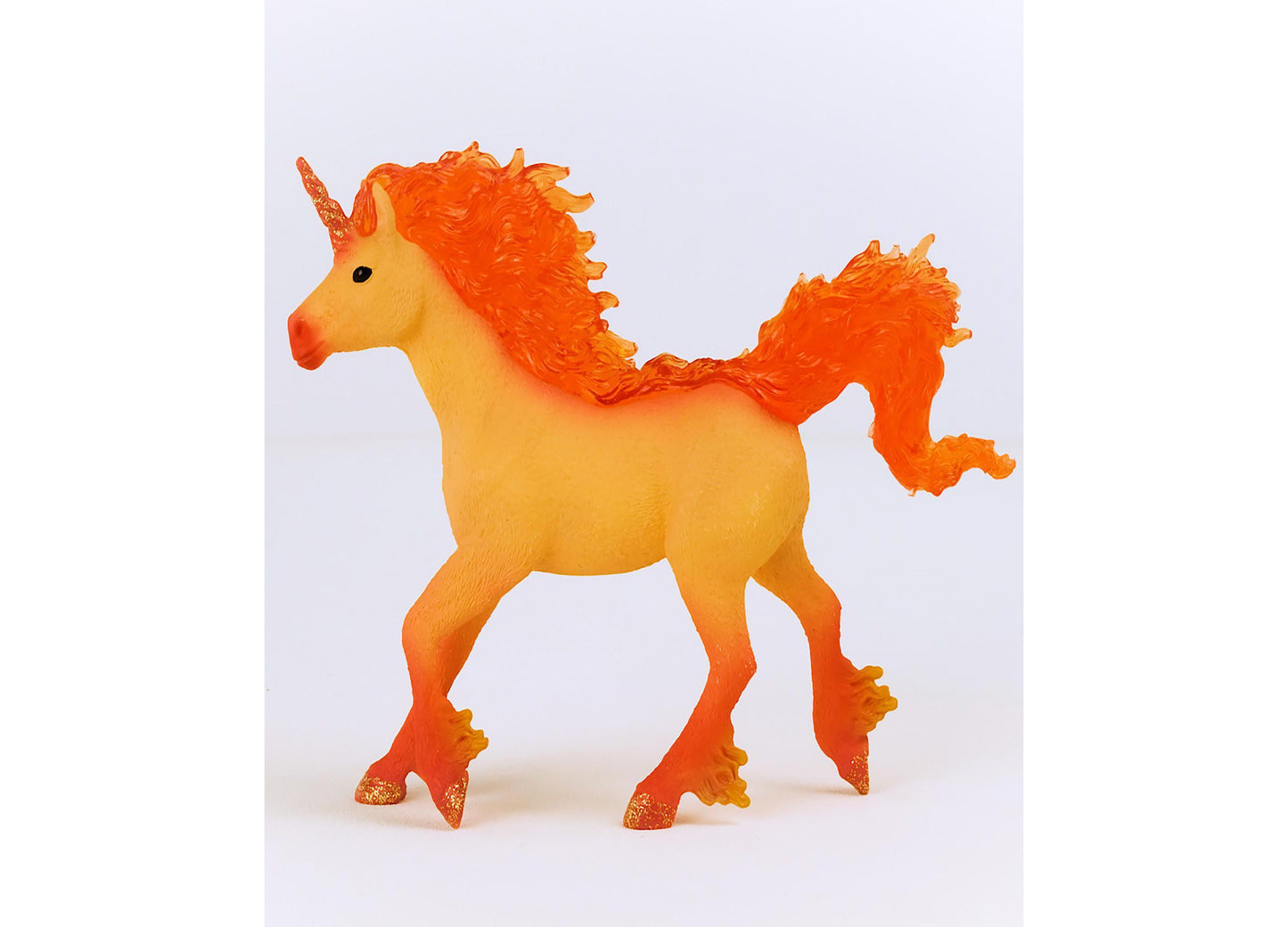 Schleich Bayala Elementa Fire Unicorn Stallion 5.7 inch Magical Figurine