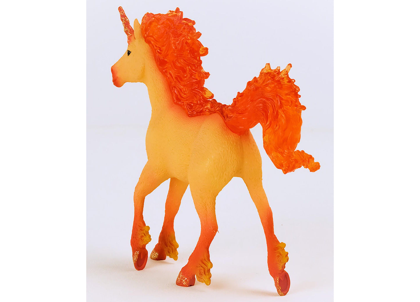 Schleich Bayala Elementa Fire Unicorn Stallion 5.7 inch Magical Figurine