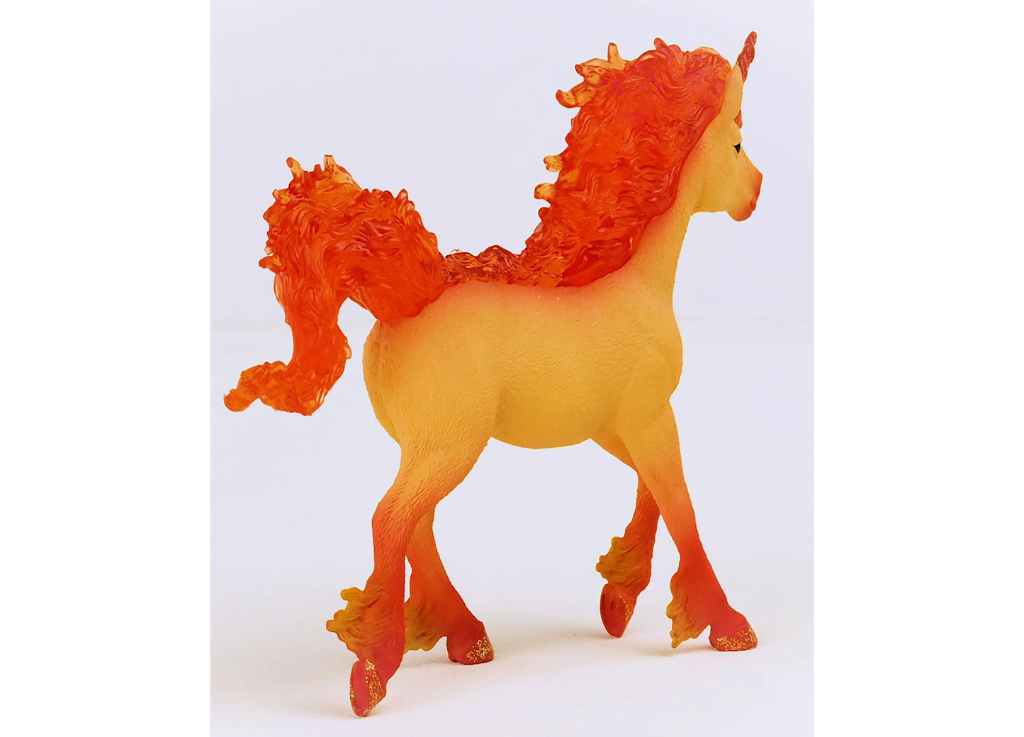 Schleich Bayala Elementa Fire Unicorn Stallion 5.7 inch Magical Figurine