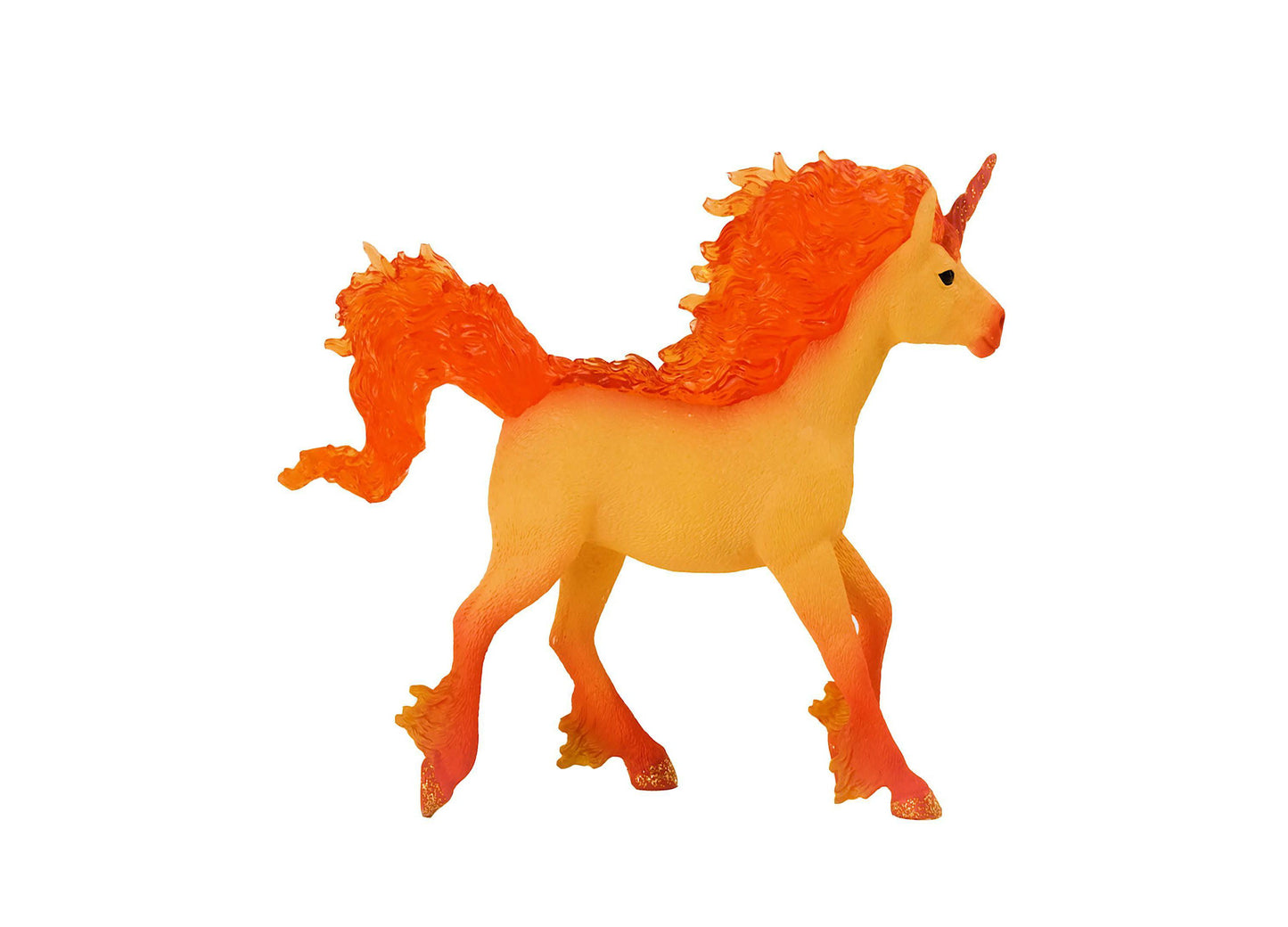 Schleich Bayala Elementa Fire Unicorn Stallion 5.7 inch Magical Figurine