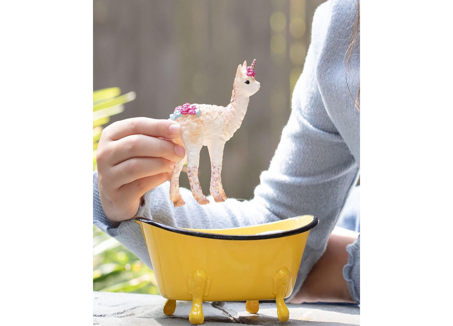 Schleich Bayala 7 inch Llamacorn Magical Figurine - Enchanting Creature