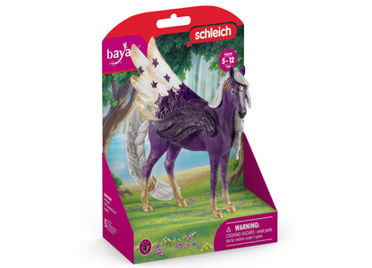 Schleich Bayala 7.1 inch Star Pegasus Mare - Magical Figurine, Purple