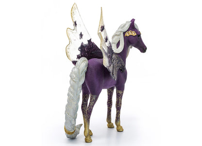 Schleich Bayala 7.1 inch Star Pegasus Mare - Magical Figurine, Purple