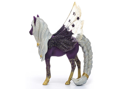 Schleich Bayala 7.1 inch Star Pegasus Mare - Magical Figurine, Purple