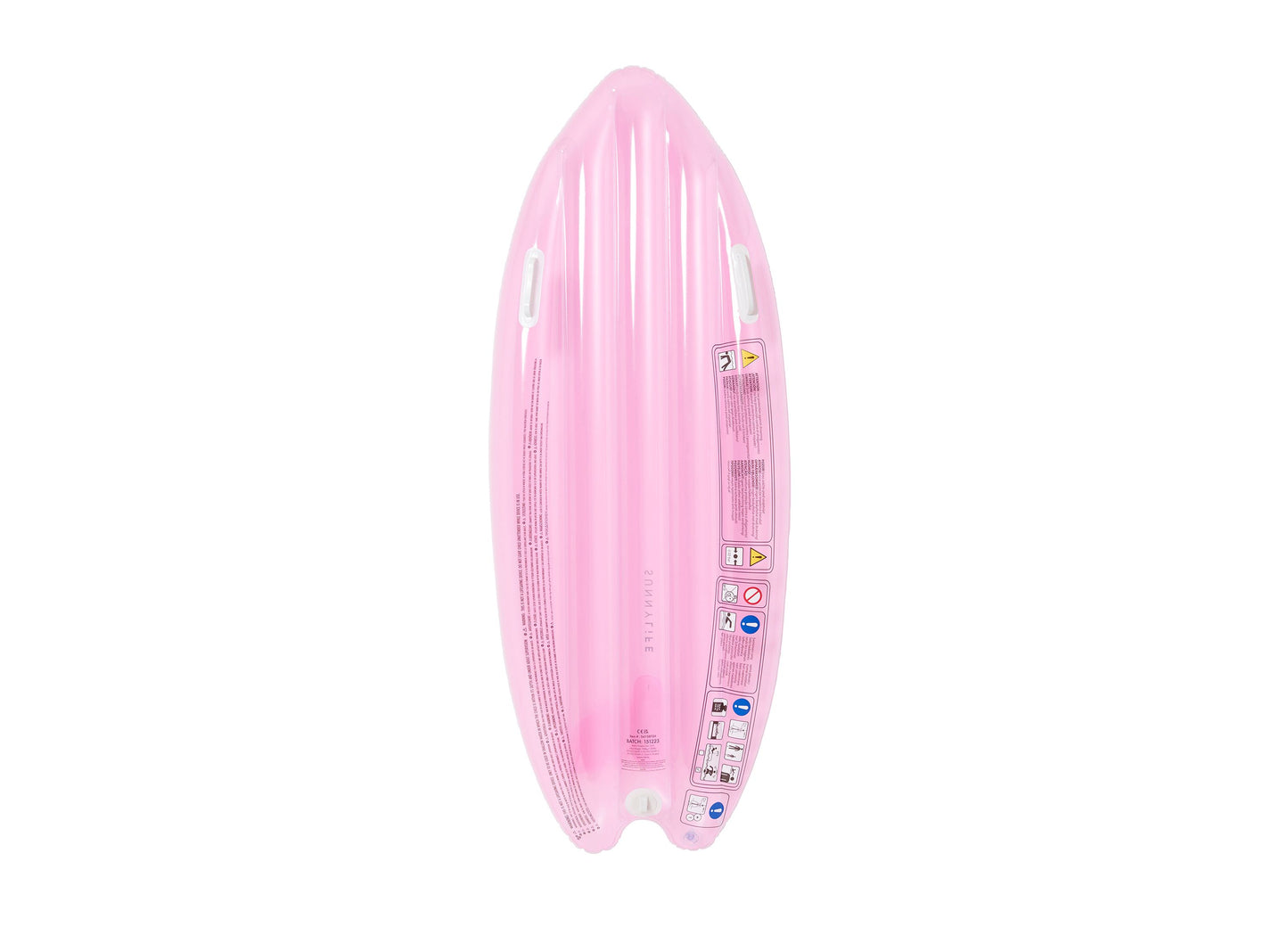 Sunnylife Kids Inflatable Surfboard Float with Customizable Stickers