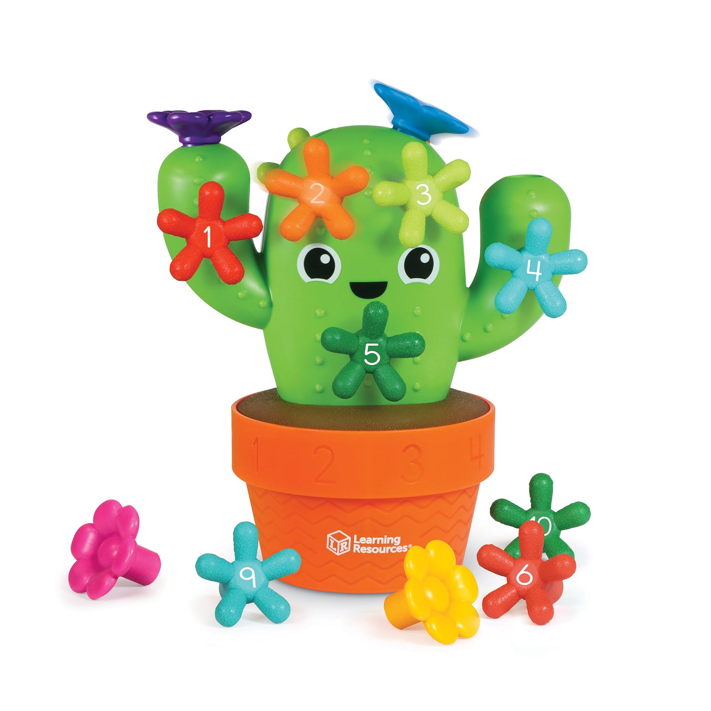 Learning Resources Carlos the Pop & Count Cactus - Interactive Counting Toy