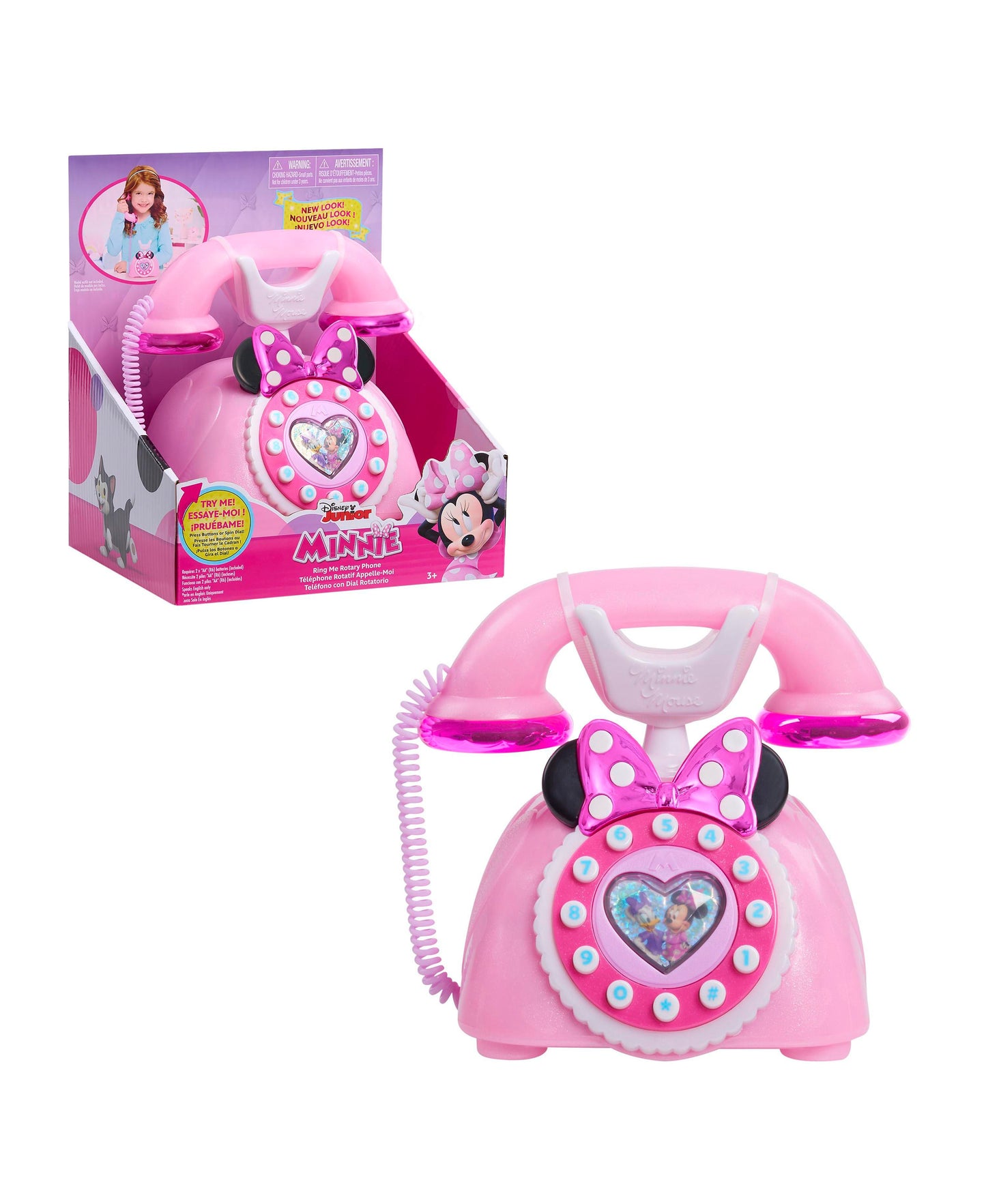 Inside Out 2 Disney Junior Minnie Mouse  Ring Me Rotary Phone