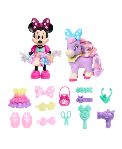 Inside Out 2 Disney Junior Minnie Mouse Groom Glam Pony Set