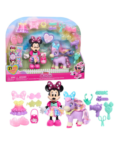 Inside Out 2 Disney Junior Minnie Mouse Groom Glam Pony Set