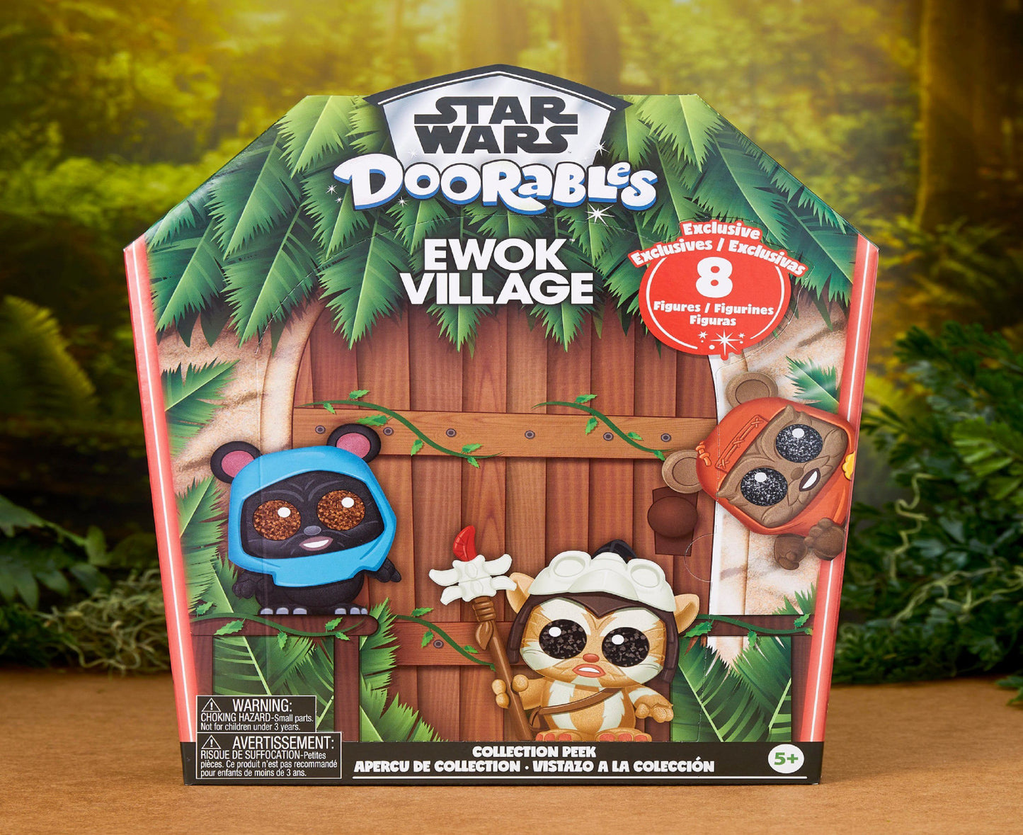 Star Wars Doorables Ewok Village Collection Peek