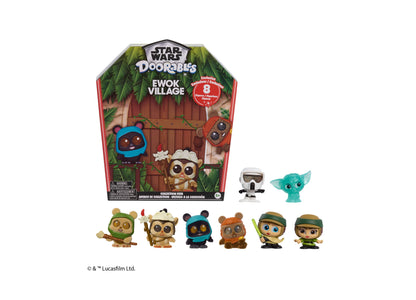 Star Wars Doorables Ewok Village Collection Peek