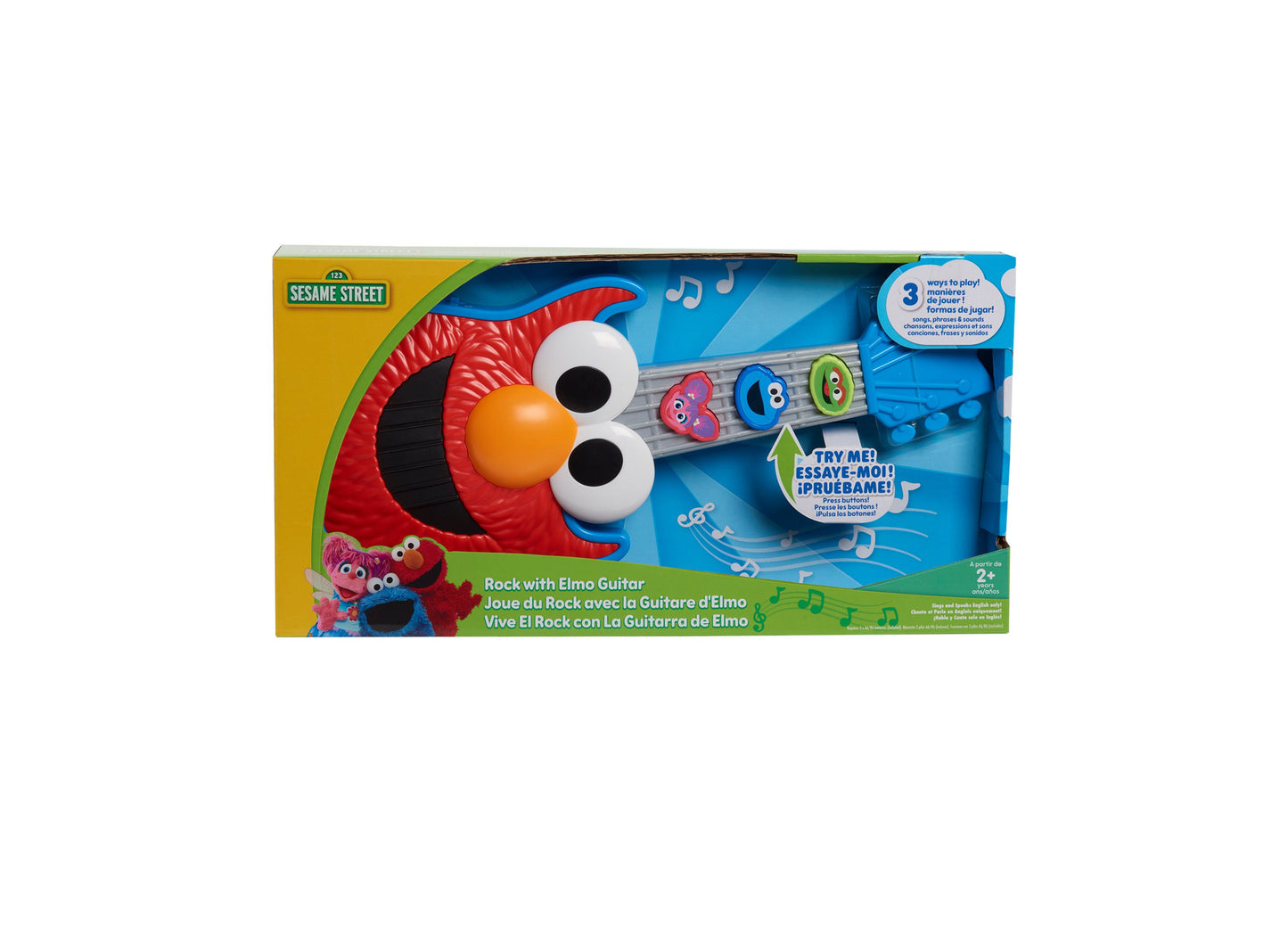 Sesame Street Rock with Elmo Interactive Guitar Toy